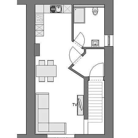 In The Blue Barn Apartment *